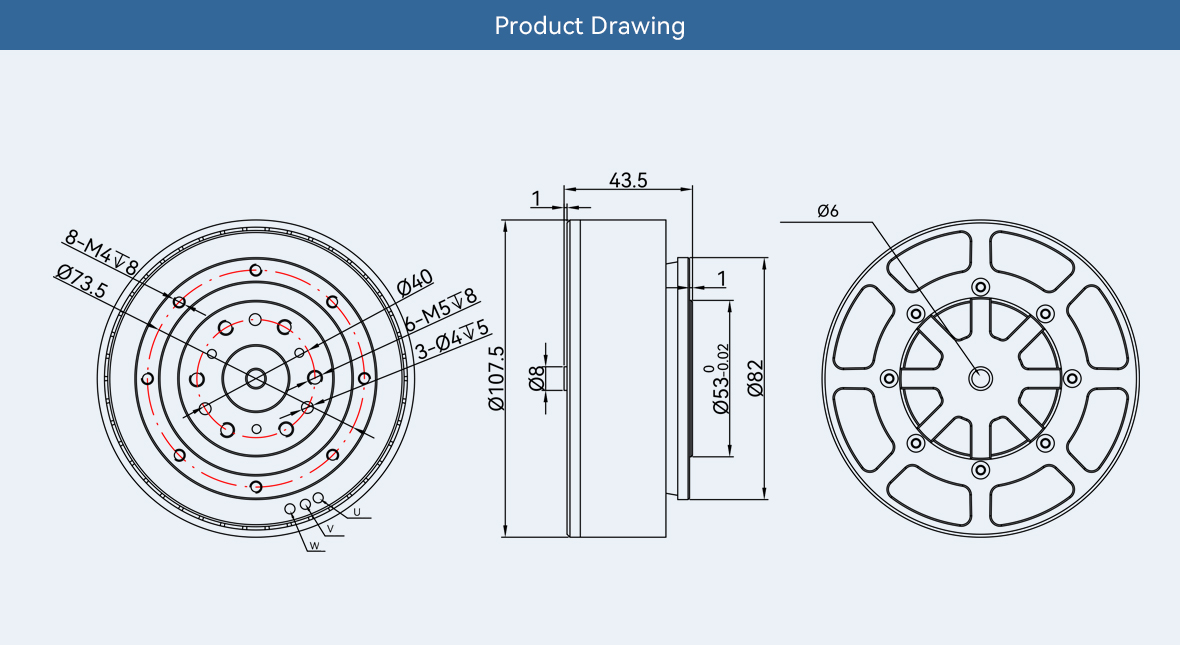 Cubermars AKE90-8 Yüksek Torkl - Bldc Planetary Gear Motor 48V High Torque incelemesi ve fiyatı