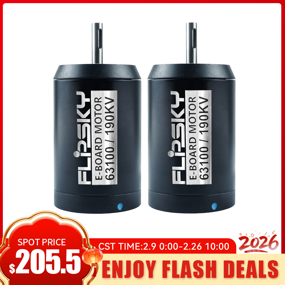 Flipsky Flash Fırsatları 2PCS  - 63100 Brushless Motor 140Kv incelemesi ve fiyatı