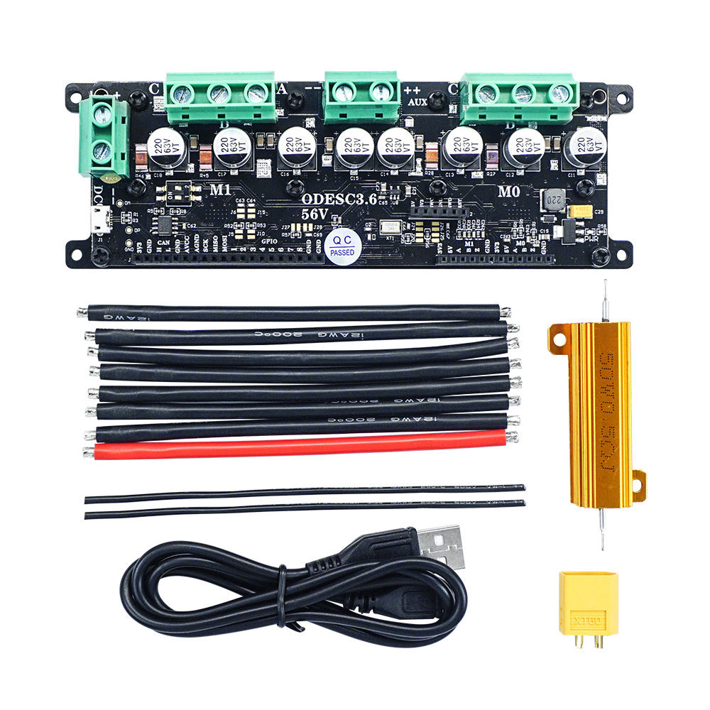 ODESC3.6, ODrive bazlı Yüksek  - Odrive Dual Brushless Motor Controller incelemesi ve fiyatı